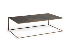 Bronze Impronte Rectangular Coffee Table by Disain1971