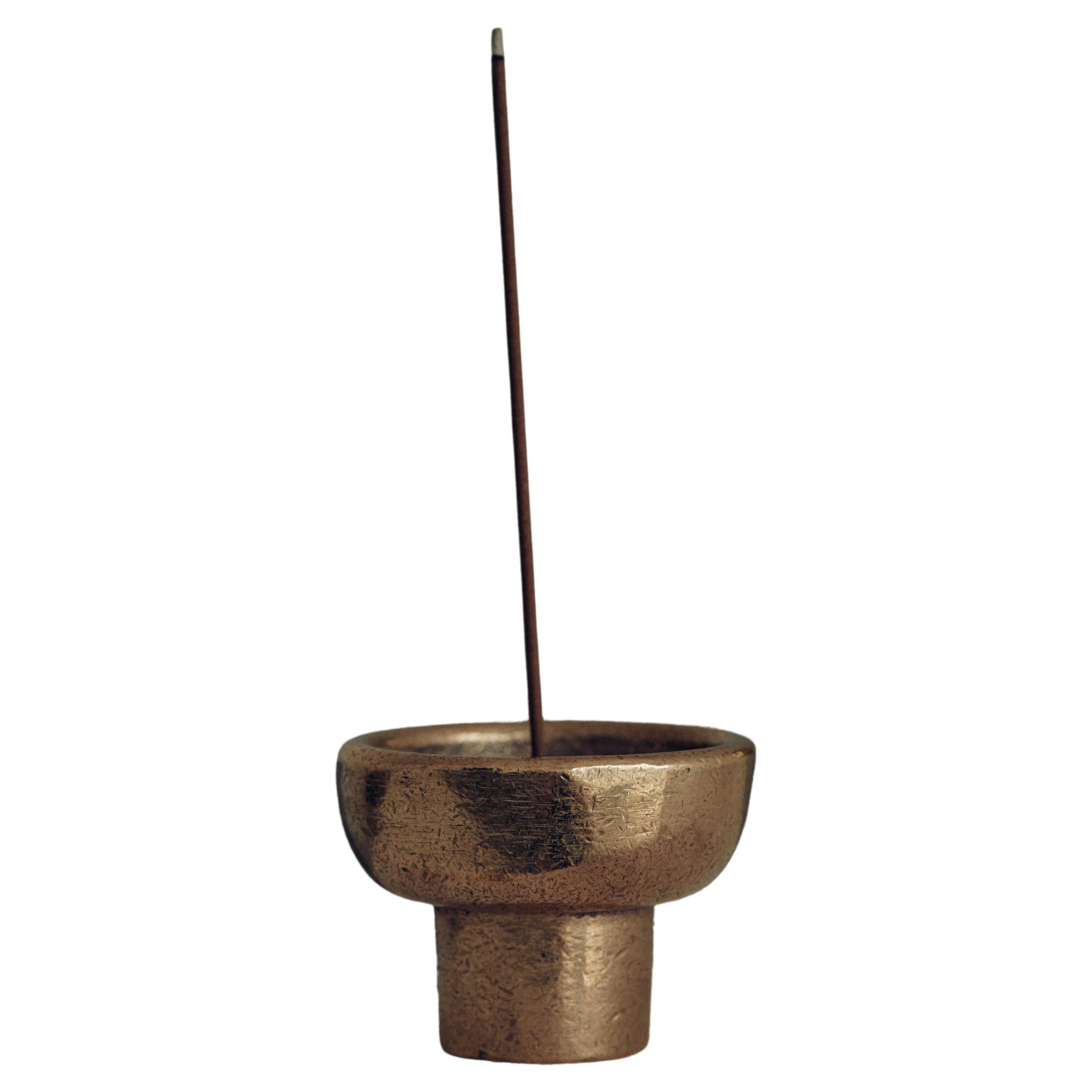 Bronze Incense Burner by Henry Wilson For Sale