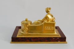 Bronze inkwell George Josef Burgstaller (German/Austrian)