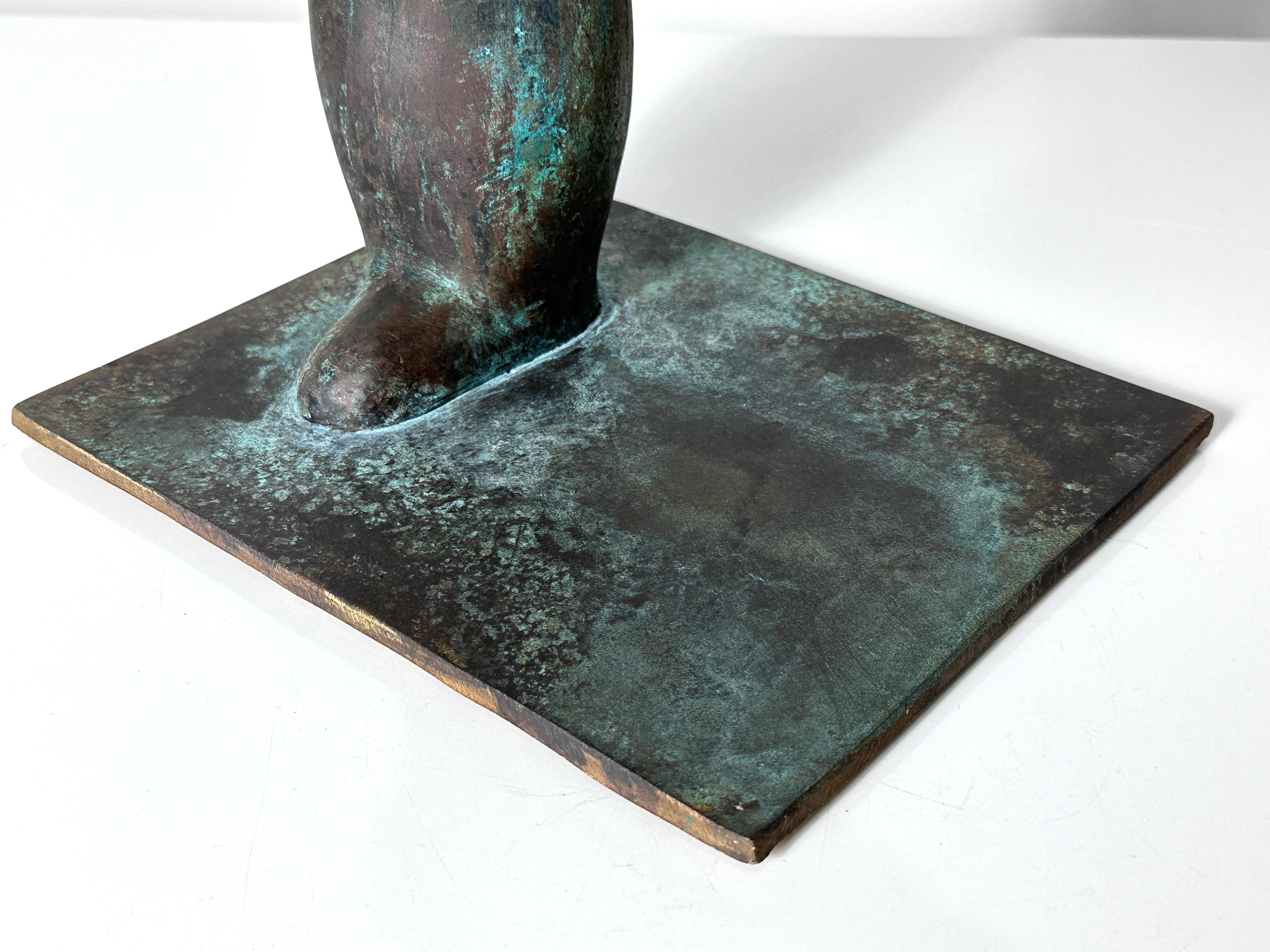 Bronze Italian Modern Art Figurative Nude Sculpture by Matteo Lo Greco 5