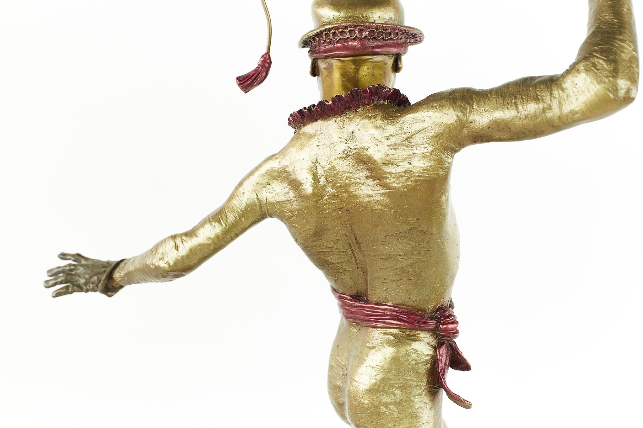 Bronze Jester Sculpture 2
