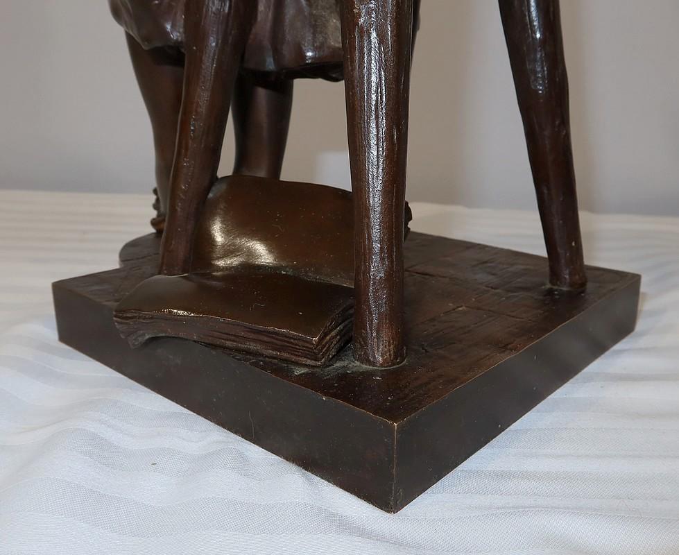 Scultura in bronzo 