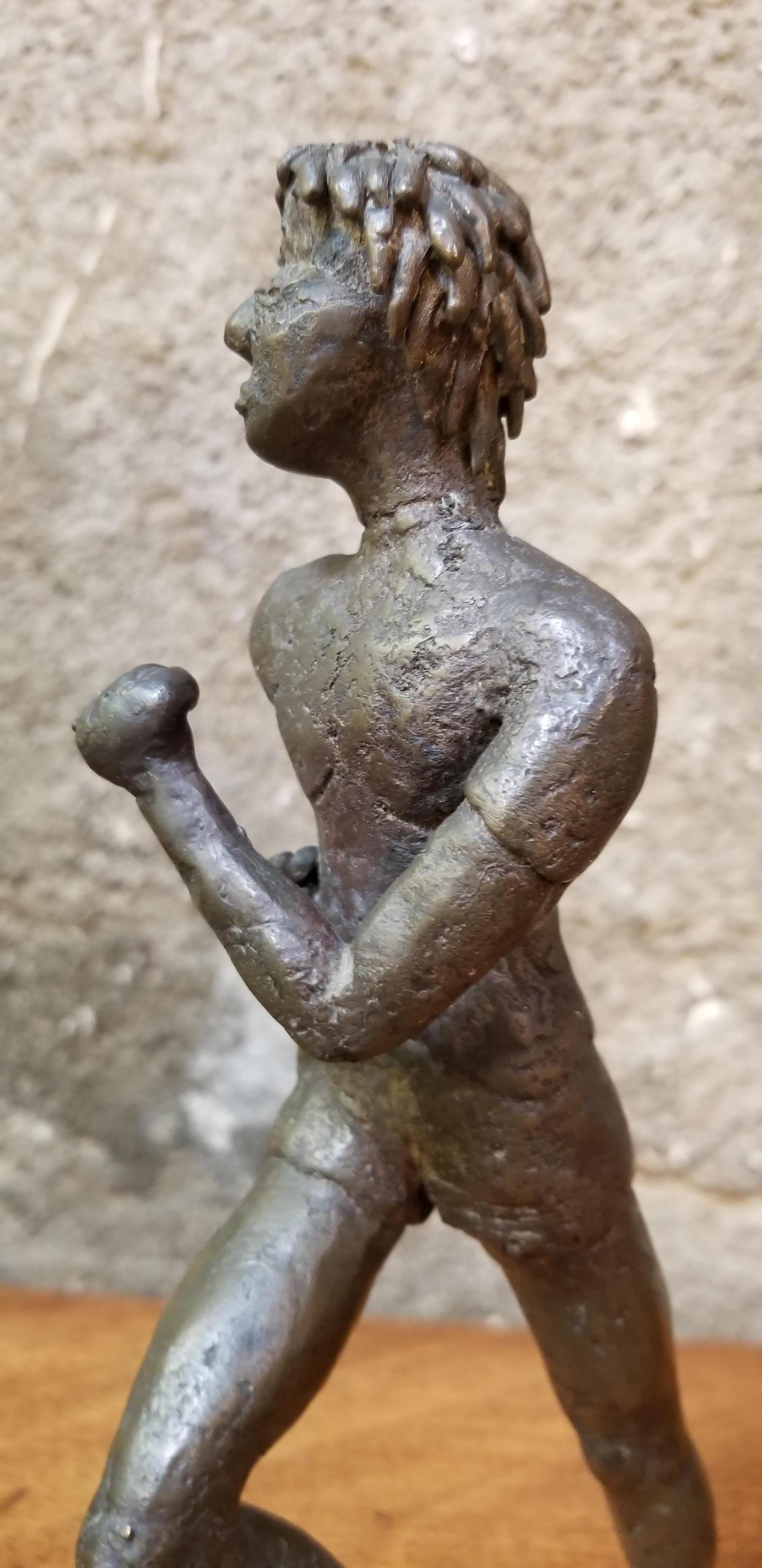 Bronze Jogger Sculpture For Sale 1