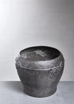 Bronze Jugendstil Flower Pot, circa 1900
