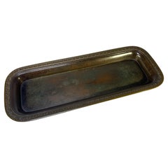 Bronze Just Andersen Art Deco Stylish Desk Tray #B97