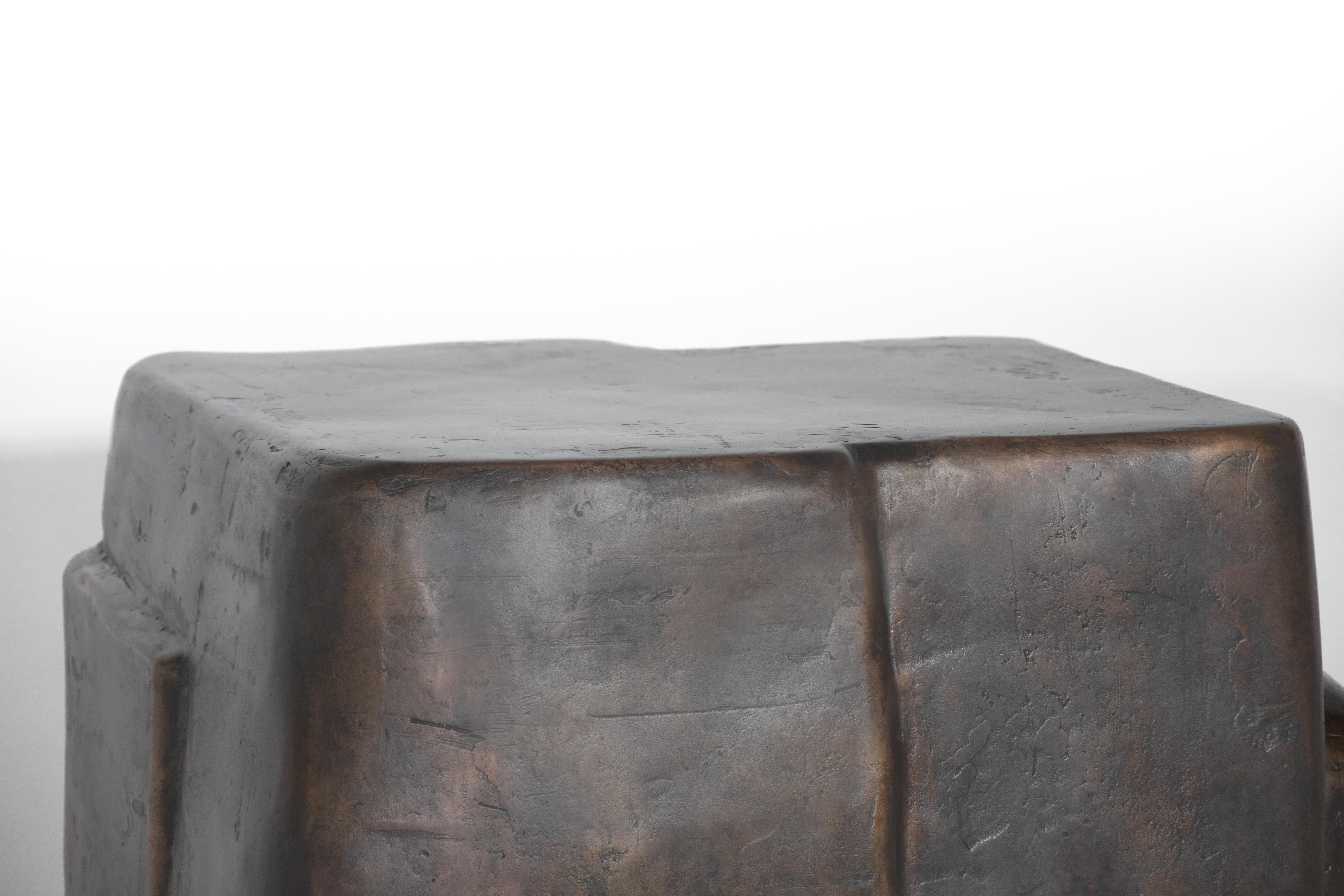 Bronze Kabu Coffee Table by Eichkorn In New Condition For Sale In Geneve, CH