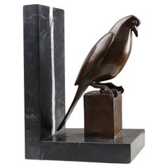 Bronze kestrel by François Pompon, France ca 1930