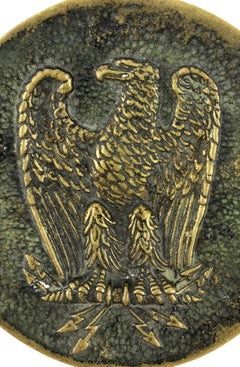 Bronze Key Holder Vide Poche Signed Max Le Verrier, Imperial Eagle