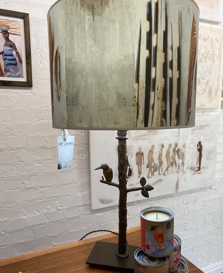 Lampe de table Kingfisher en bronze Neuf - En vente à Pretoria, Gauteng