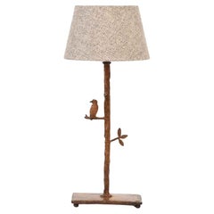 Bronze Kingfisher Table Lamp