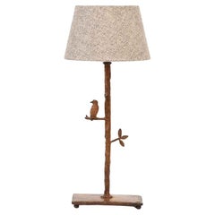 Lampe de table Kingfisher en bronze