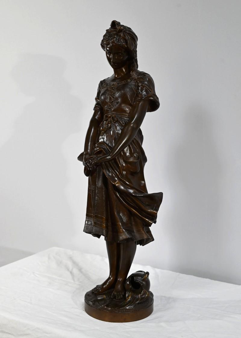 Francese Scultura in bronzo 