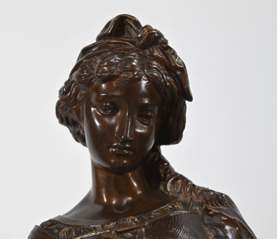 XIX secolo Scultura in bronzo 
