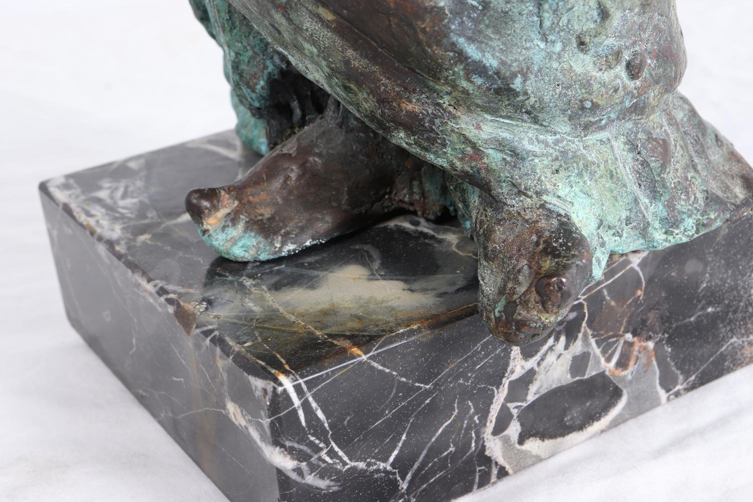 Bronze Lady Sculpture For Sale 3