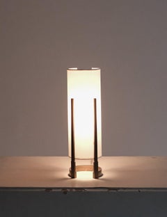 Bronze Lamp By Felix Agostini