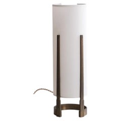 Bronze Lamp By Felix Agostini