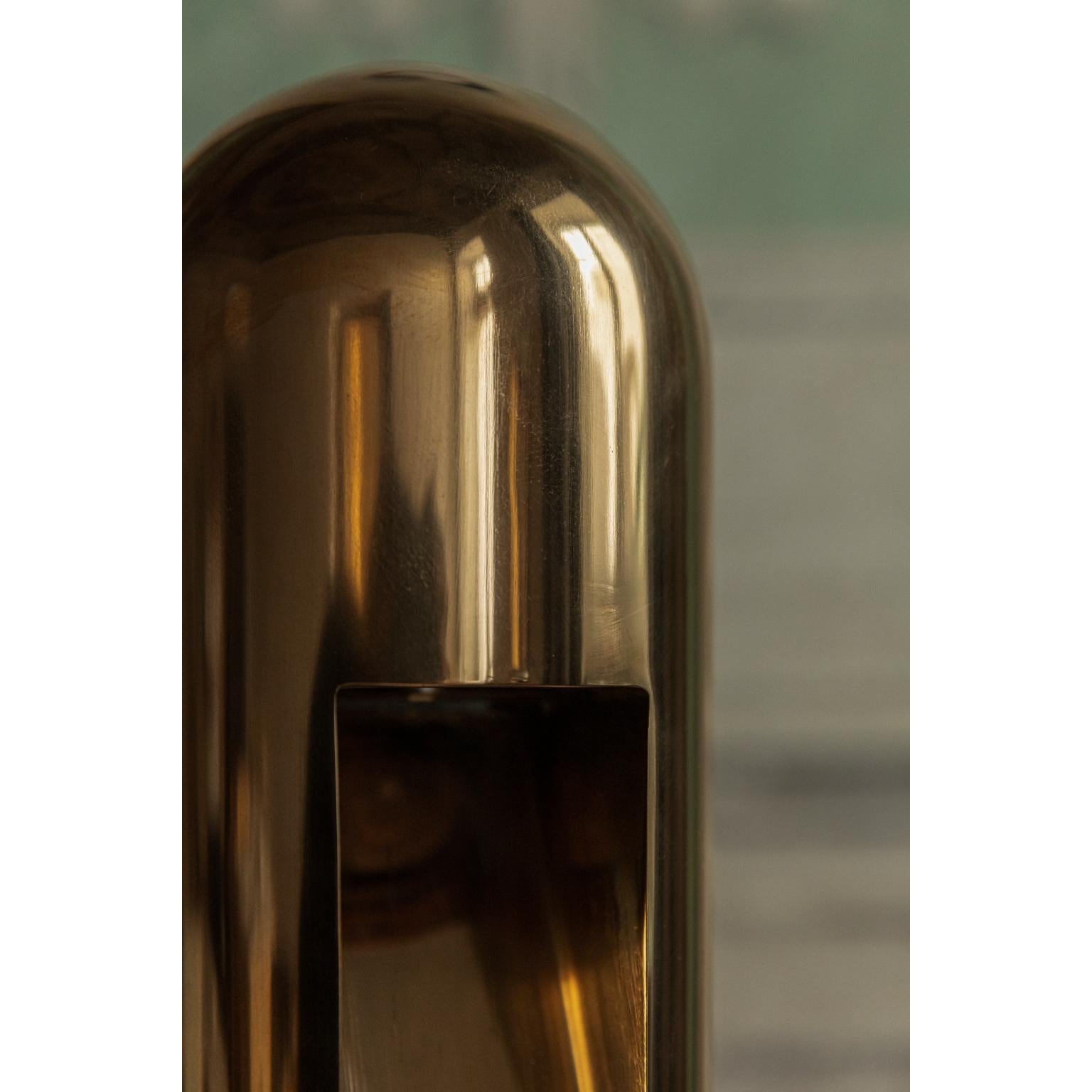 Modern Bronze Lamp by Rick Owens