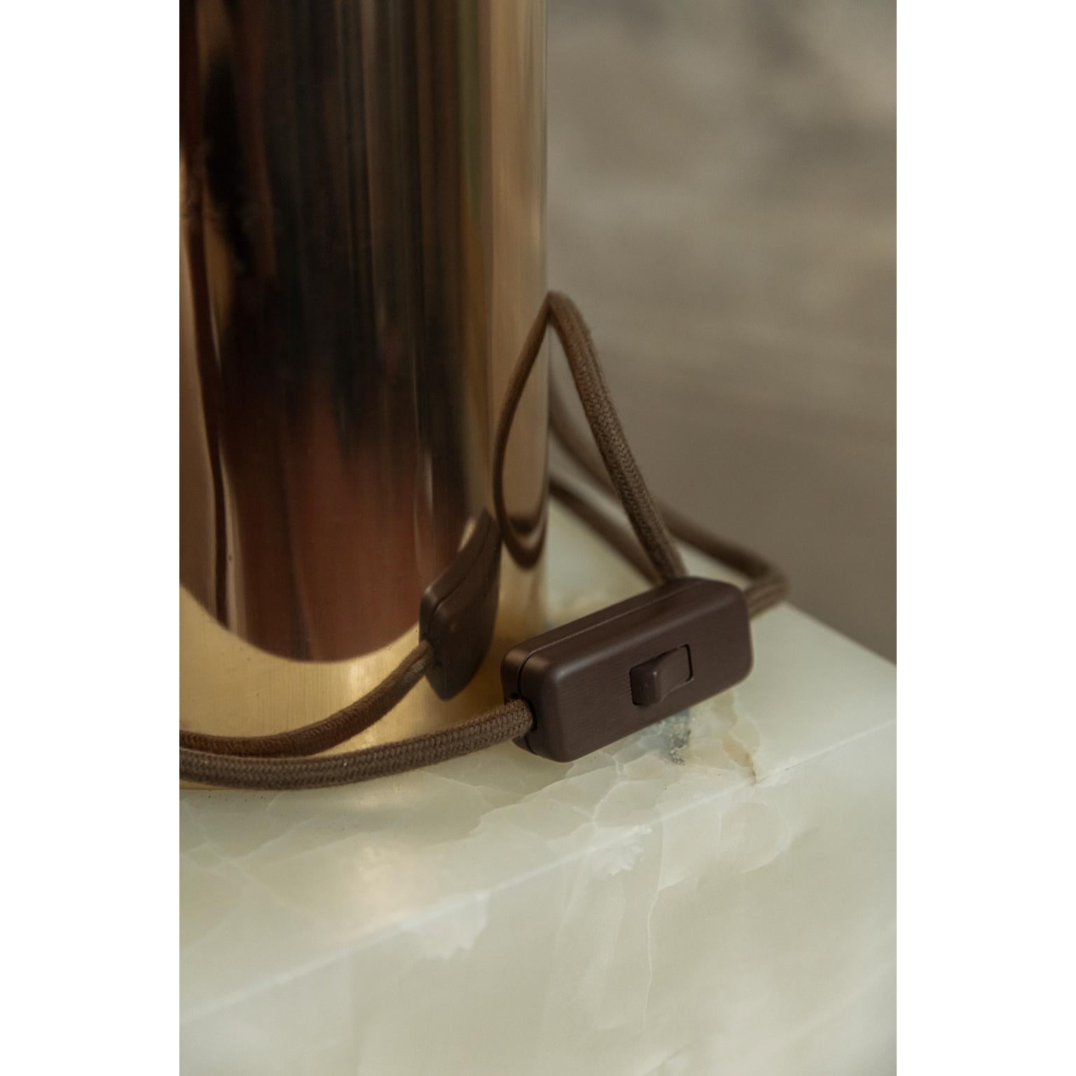 French Bronze Lamp by Rick Owens