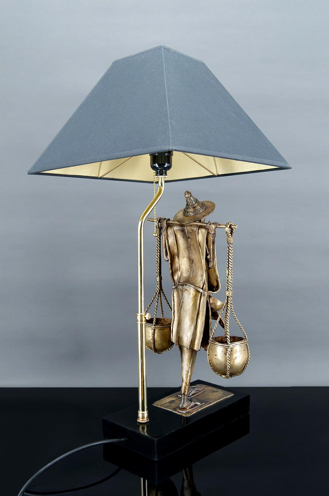 Bronze lamp, 