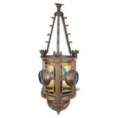 Bronze Lantern, Europe, Second Half of 19th Century