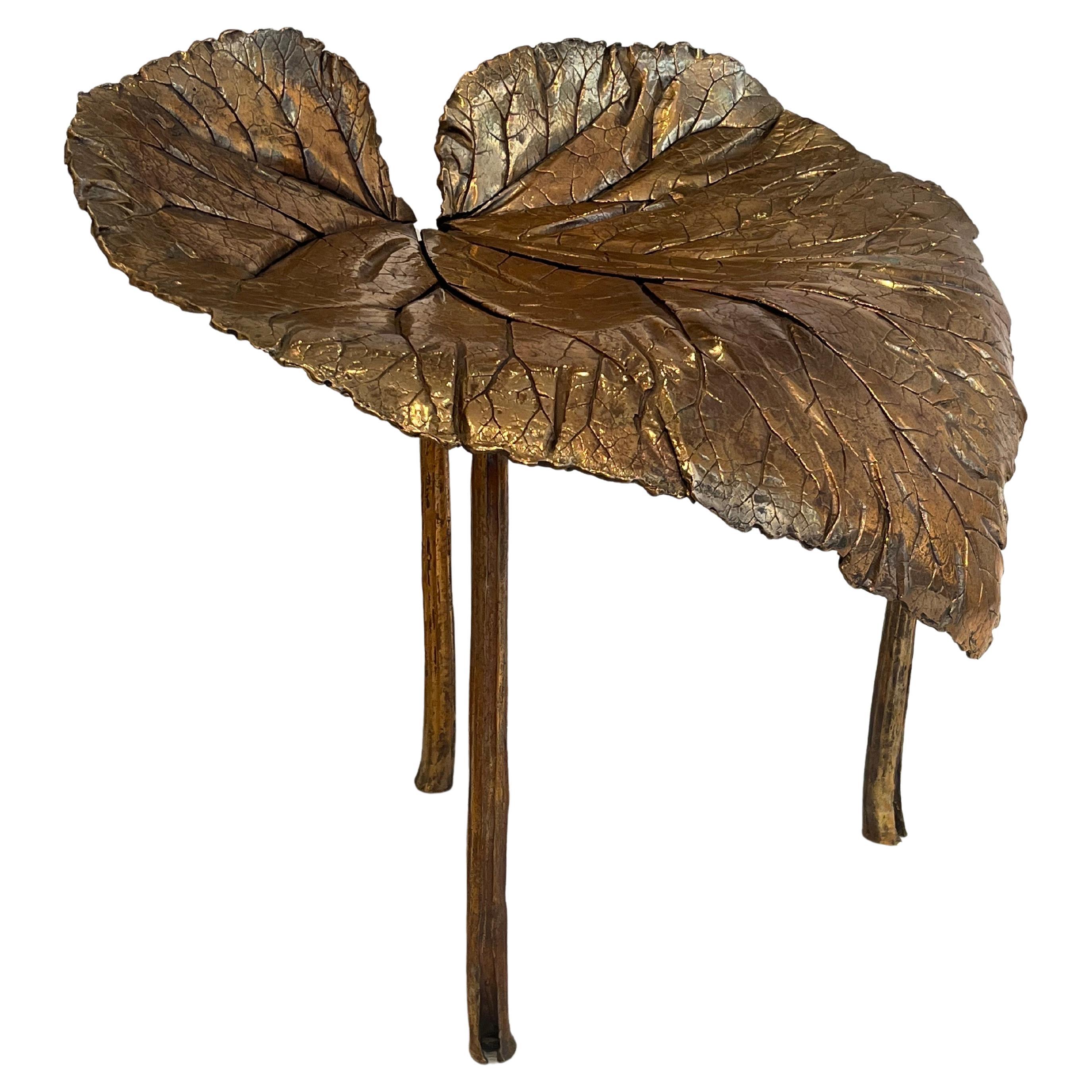 Bronze Large Stool by Clotilde Ancarani  For Sale