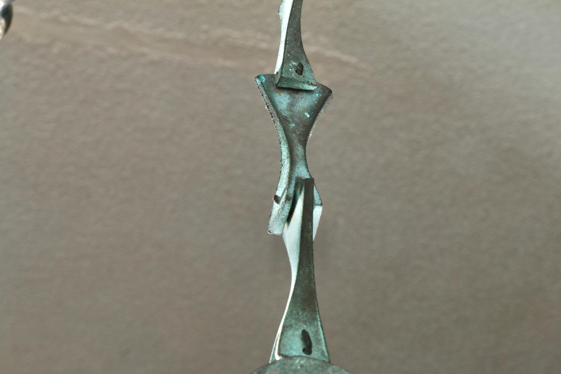 Grande carquoise à vent en bronze de Paolo Soleri en vente 1