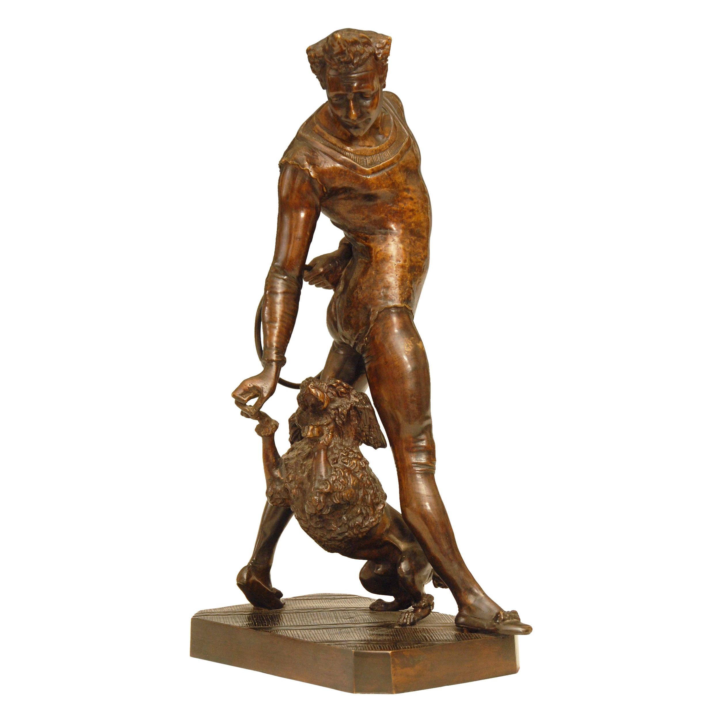 Bronze Late 19th Century Sculpture / Statue by George de Chemellier For Sale