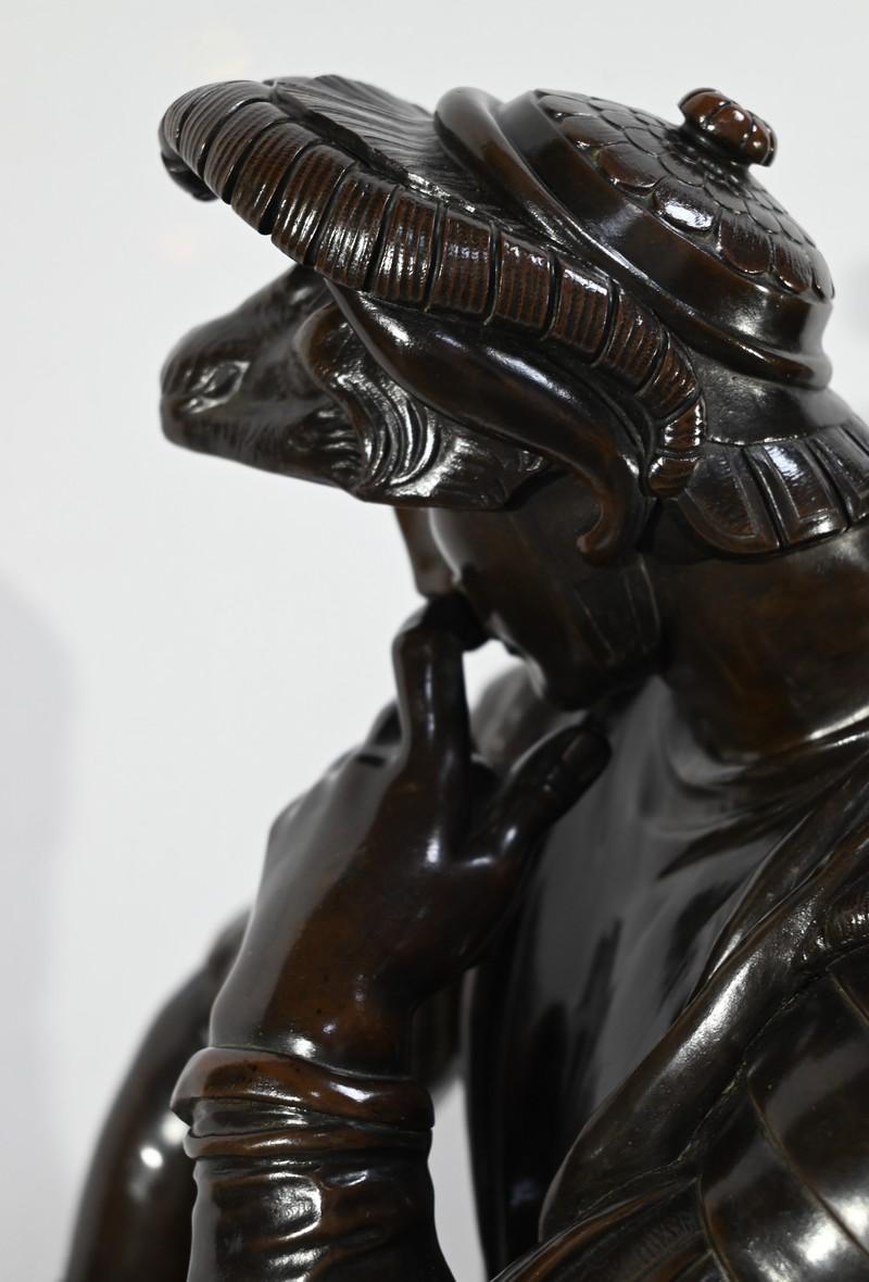 Escultura de bronce 