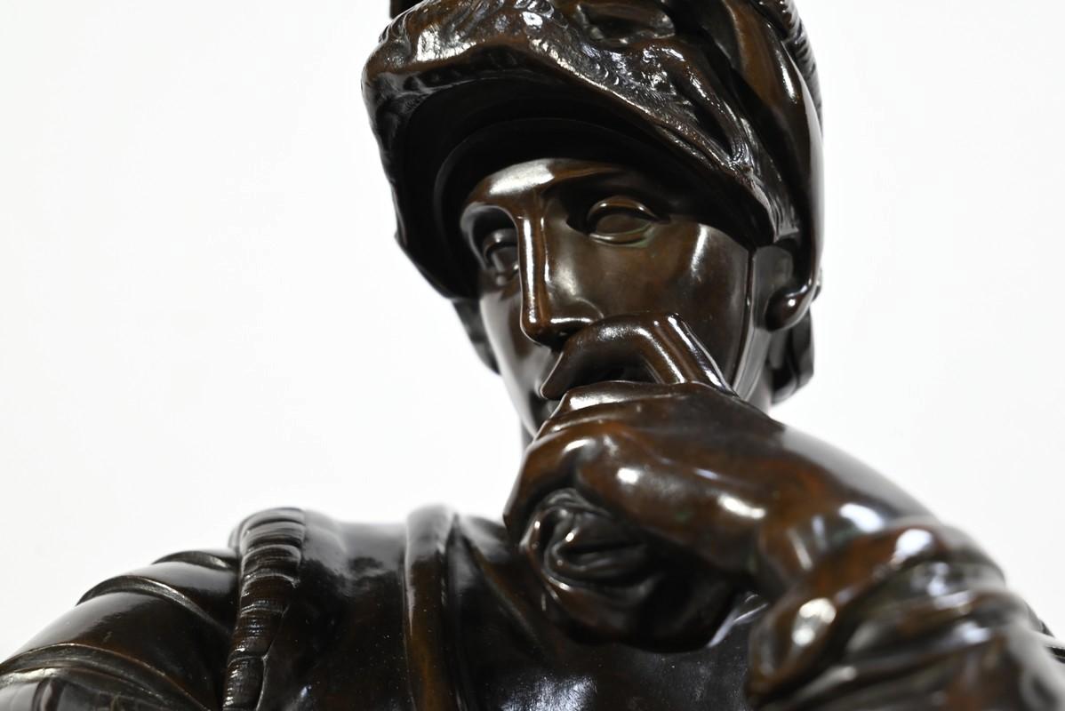 Escultura de bronce 