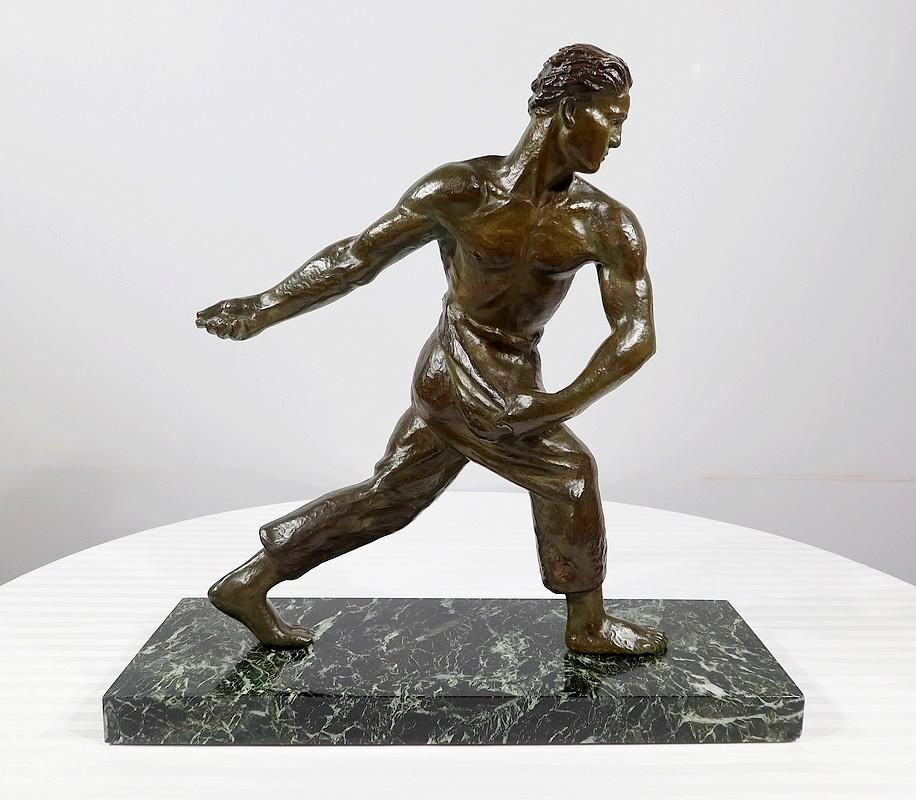 XX secolo Scultura in bronzo 