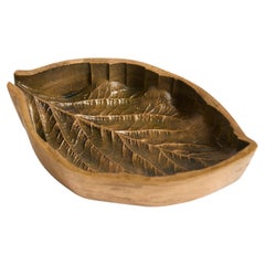 Bronze Leaf Bowl