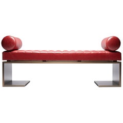 Banco de Bronce y Cuero, KIMANI, por Reda Amalou Desgin, - Edición Limitada