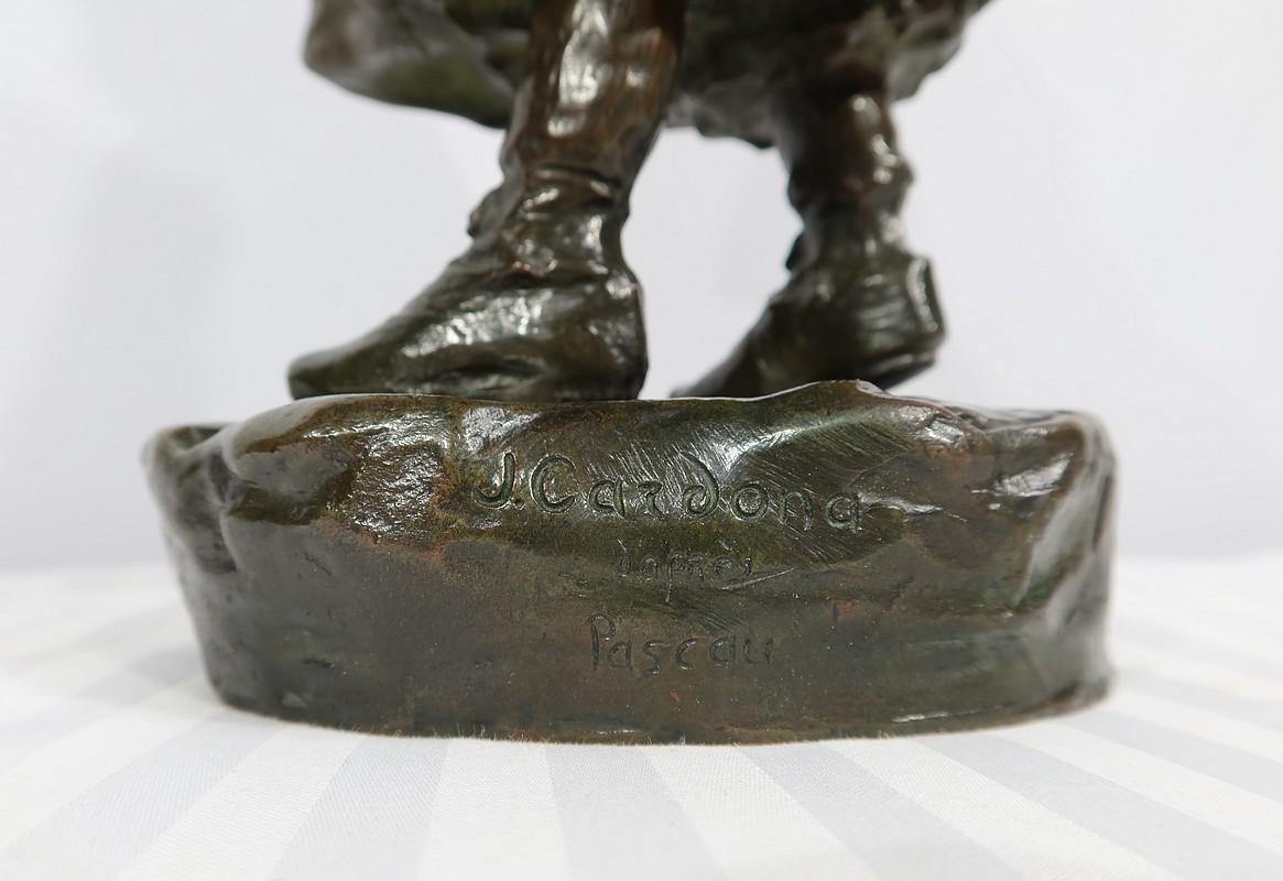 Scultura in bronzo 