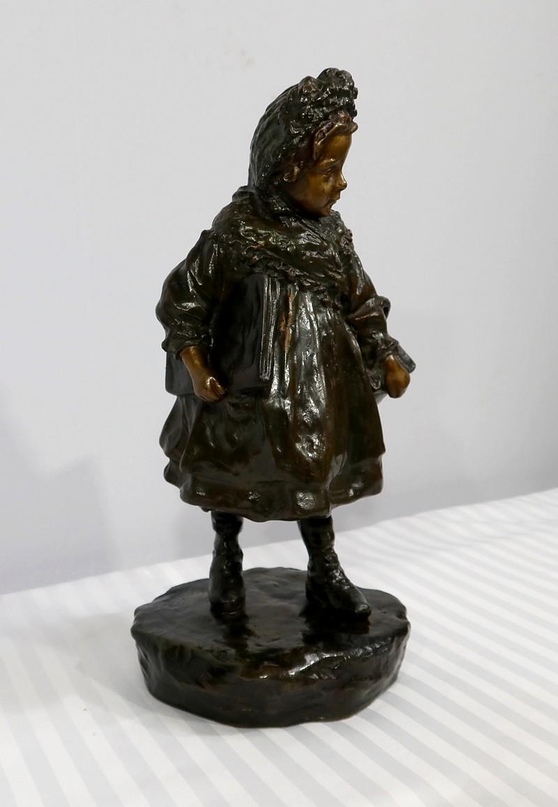 Francese Scultura in bronzo 