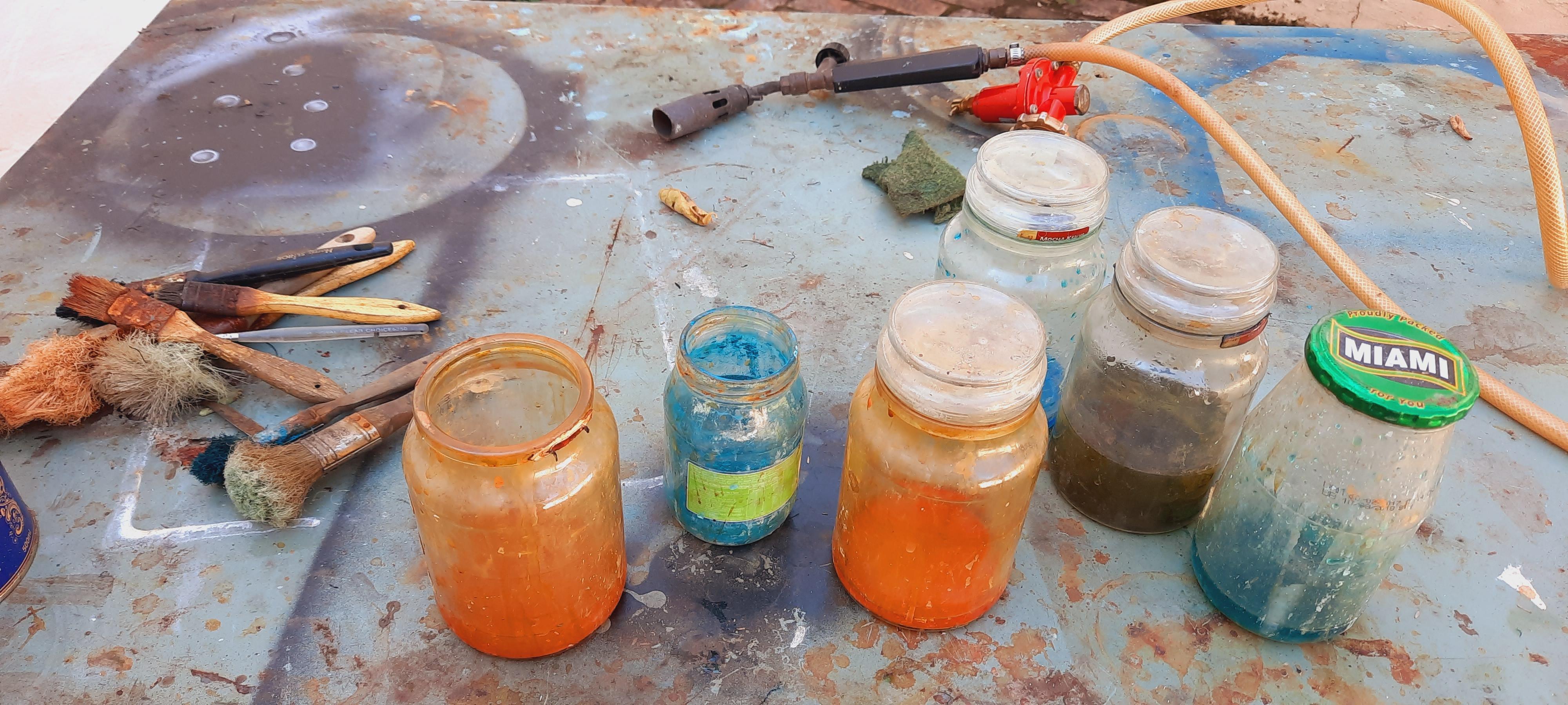 Candelabro leopardato in bronzo in vendita 2