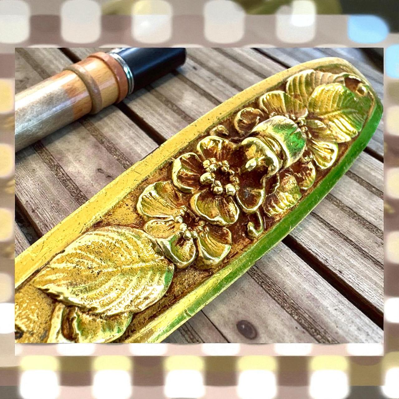 Bronze Brieföffner Jugendstil Anfang 20. Jahrhundert signiert Rischmann, Frankreich im Angebot 9