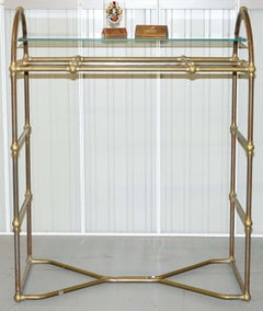 Bronze Liberty of London Etagere Retail Shop Display Clothes Rail Glass Shelf