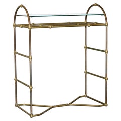 Bronze Liberty of London Etagere Retail Shop Display Clothes Rail Glass Shelf