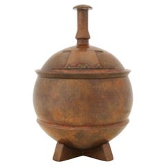 Bronze Lidded Jar by George Adlam for George Adlam & Sons