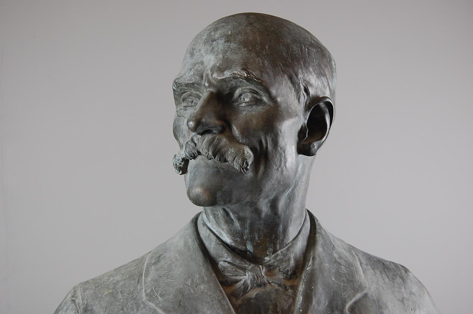 Bronze Life-Size Bust In Good Condition In Pease pottage, West Sussex