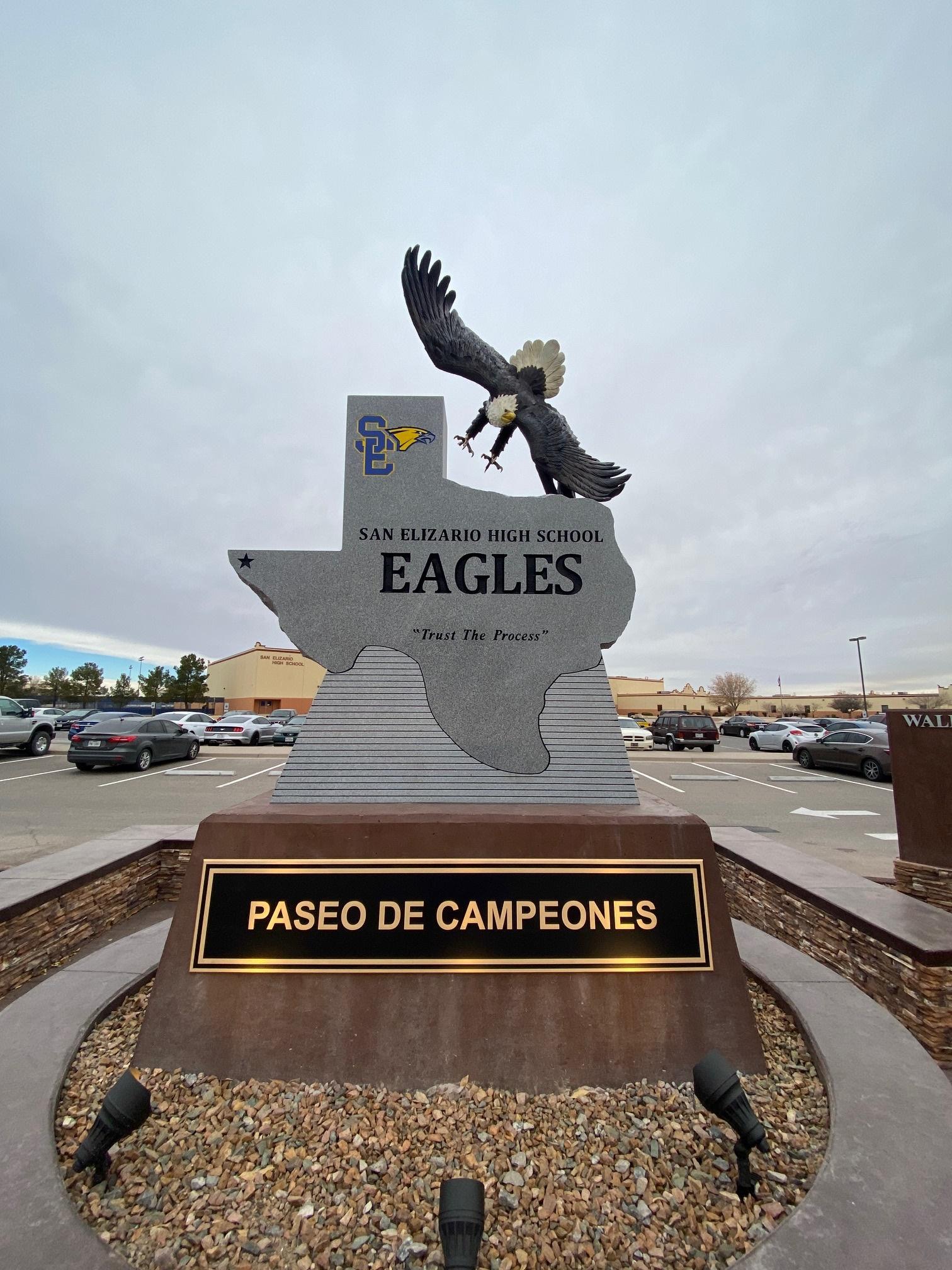 Bronze Life-Sized Eagle Statue, 
