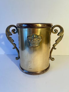 Bronze Lined Champagne Chiller Bucket or Planter