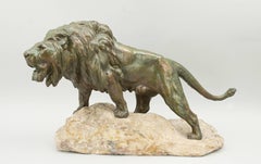 Bronze Lion by Lecourtier