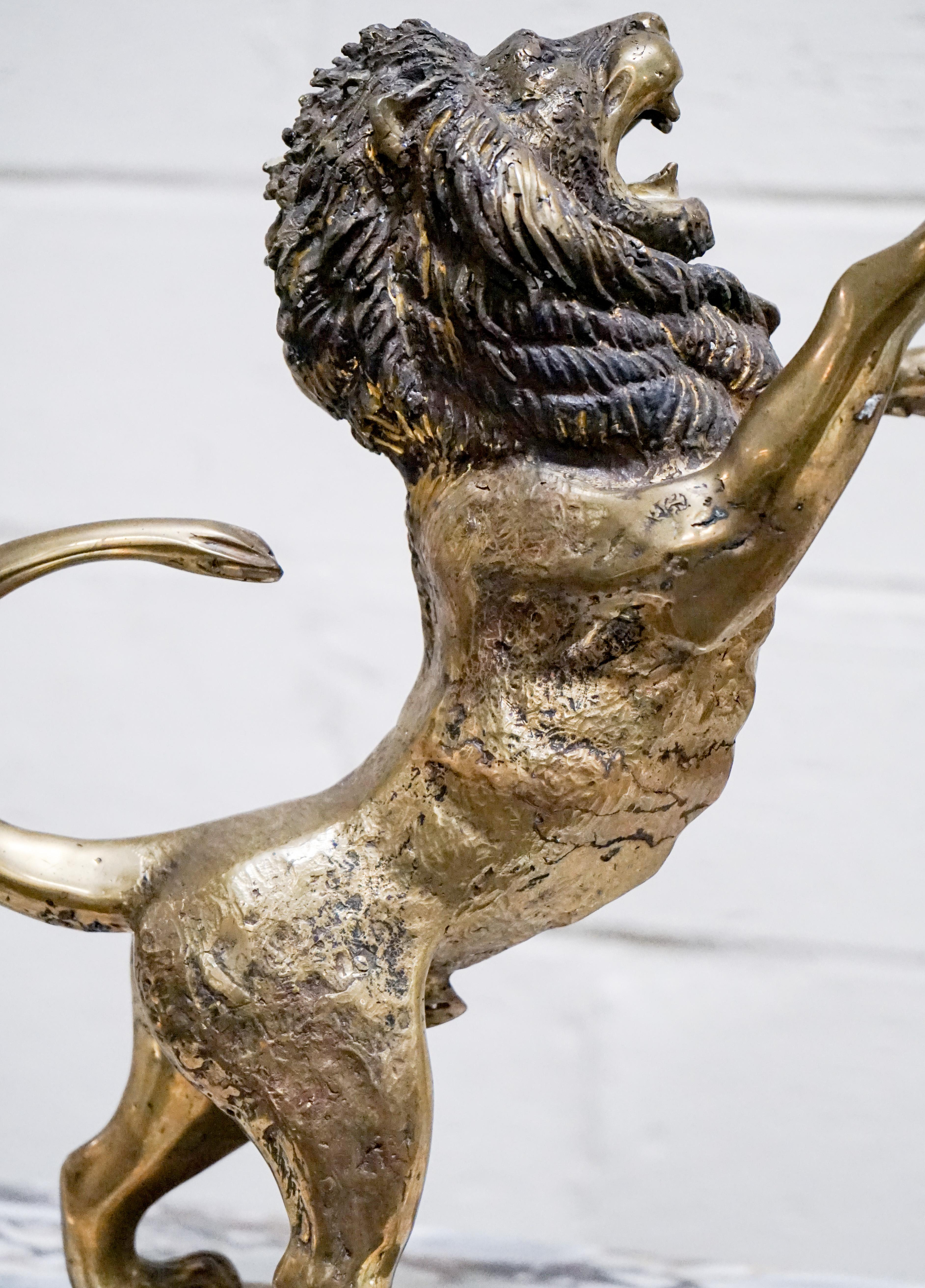 Bronze Lion Sculpture 1