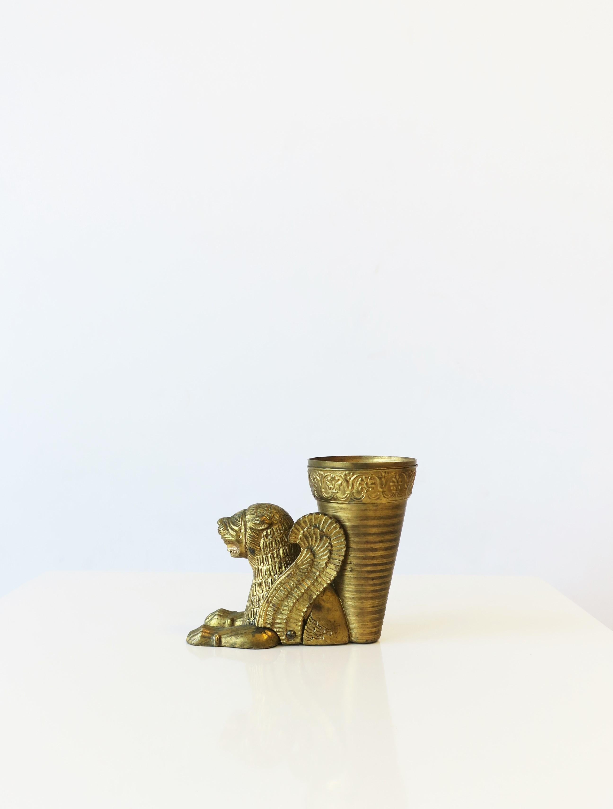 egyptian cat vase