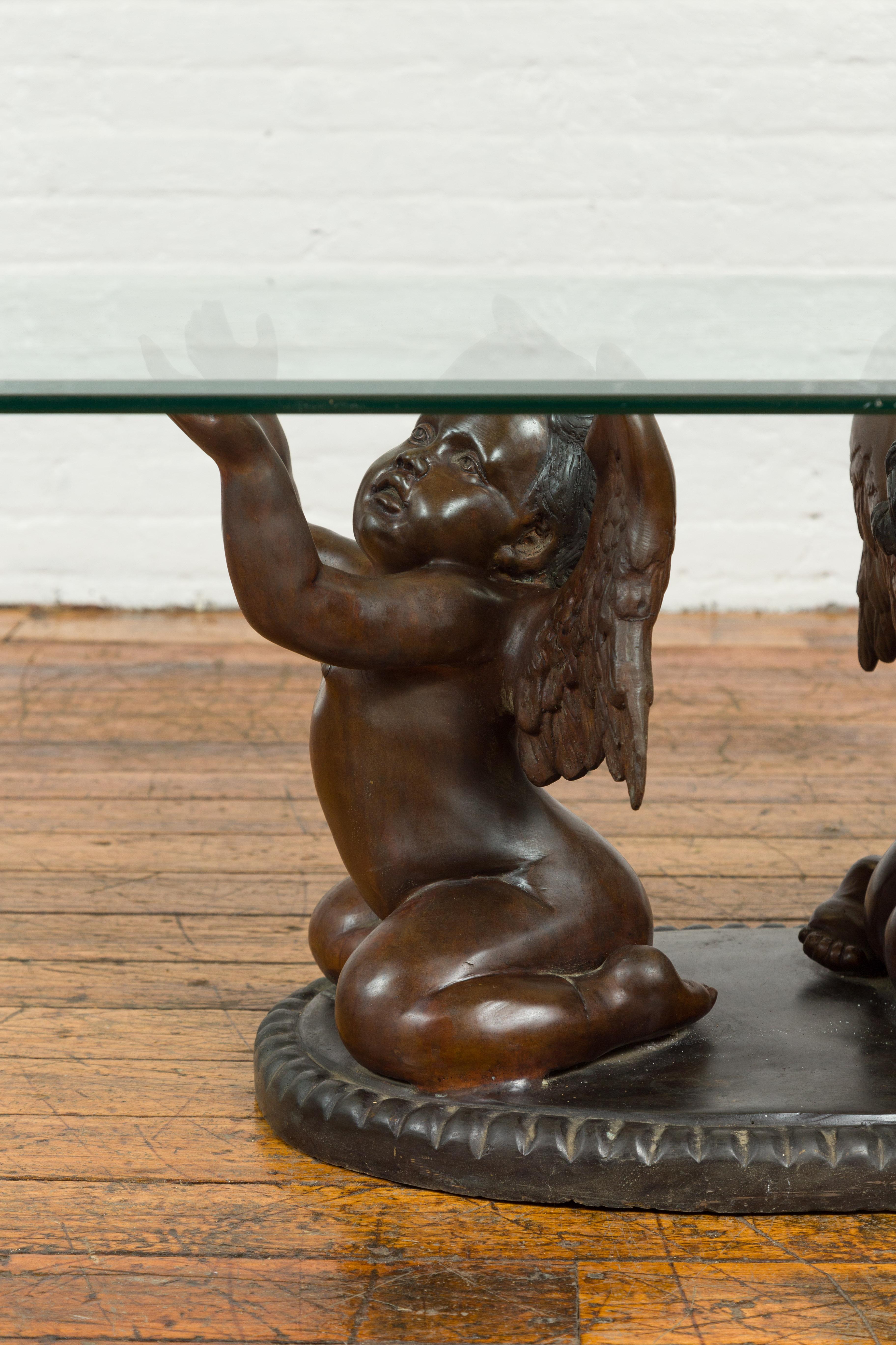 cherub side table