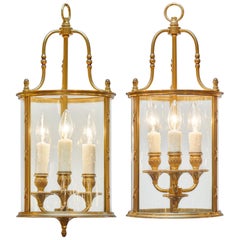 Bronze Louis XVI Style Lantern