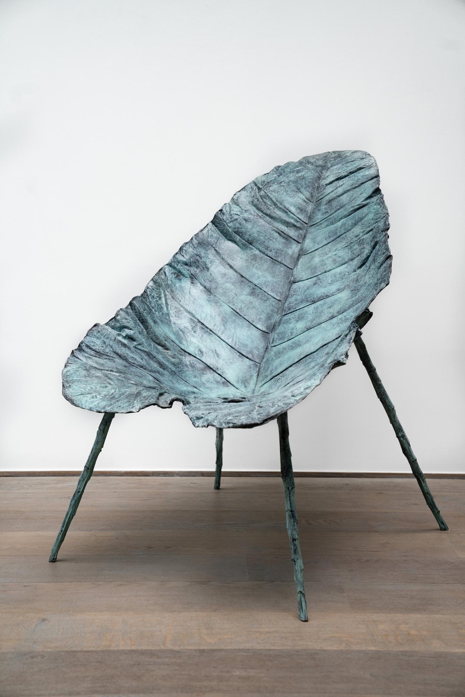 Bronze Lounge Chair By Clotilde Ancarani In New Condition For Sale In London, GB
