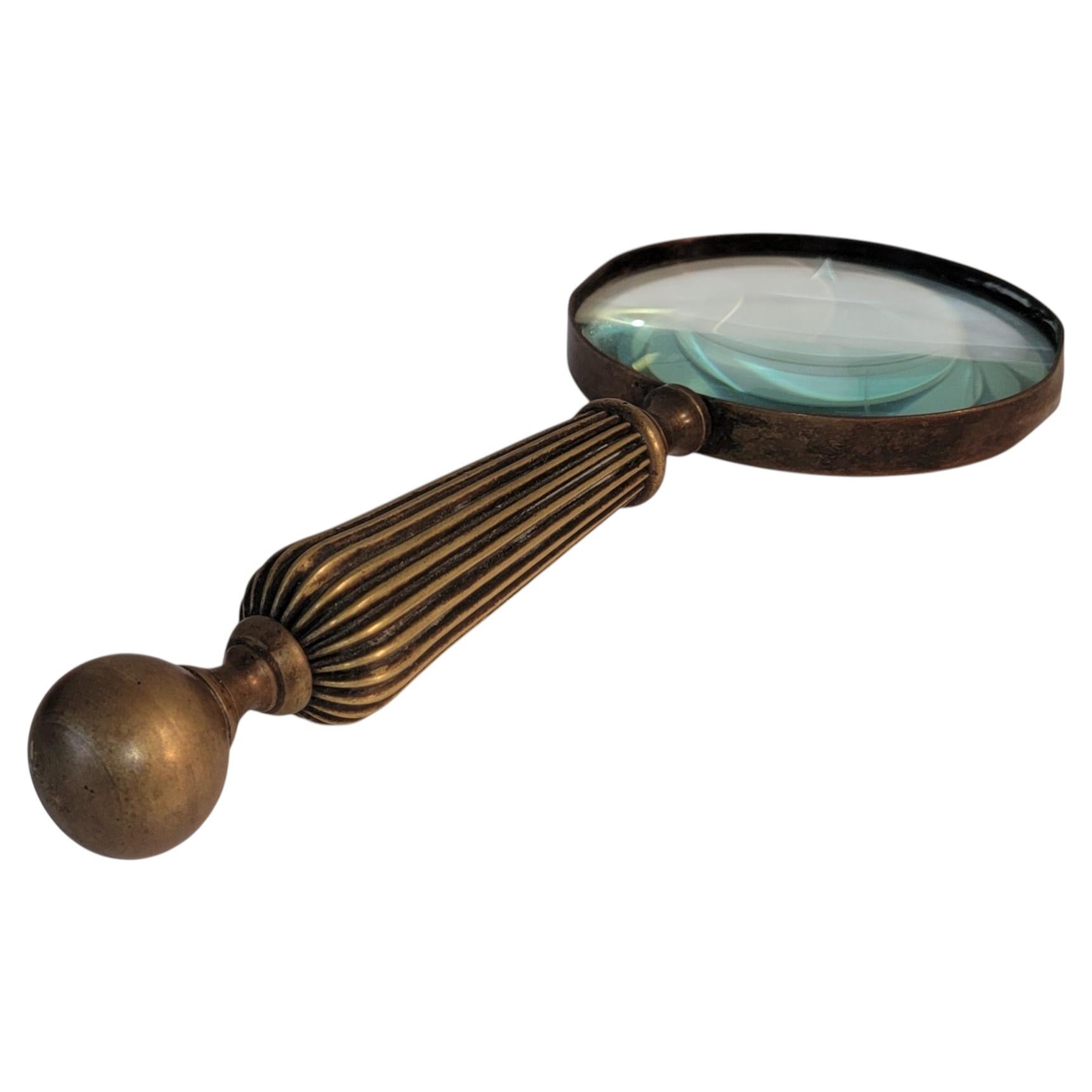 Bronze Magnifying Glass