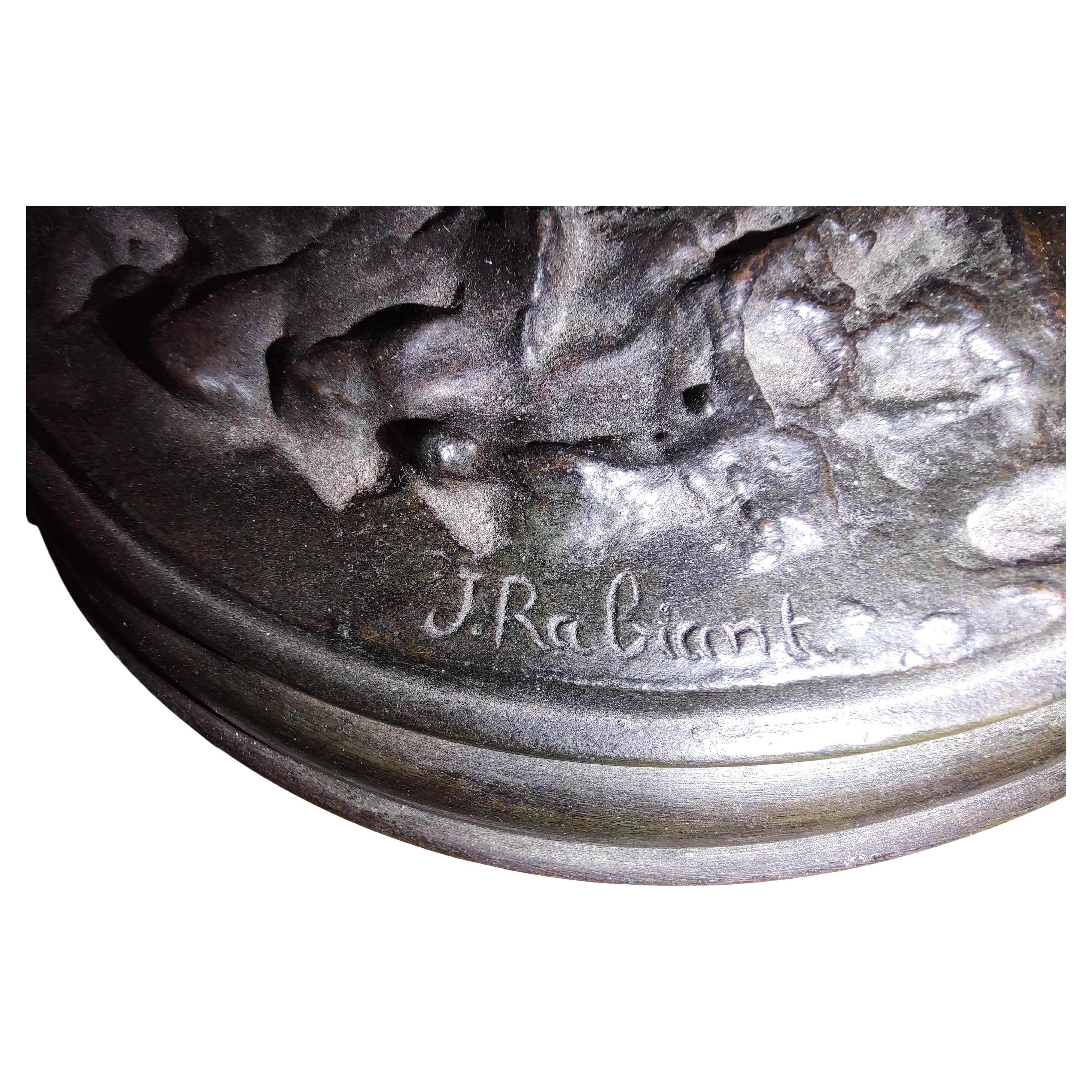 Nu masculin en bronze « Vouloir » de Jean Rabiant en vente 1